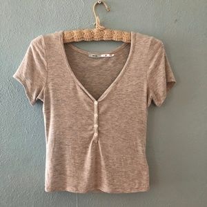 Urban Outfitters V-neck crop top